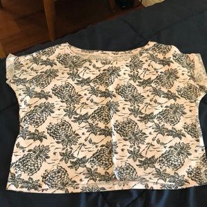 Pink Pineapple crop Top